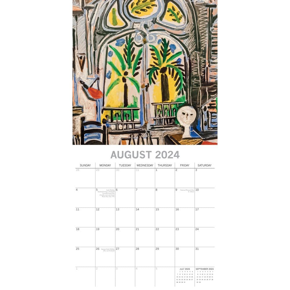 Picasso 2024 Wall Calendar