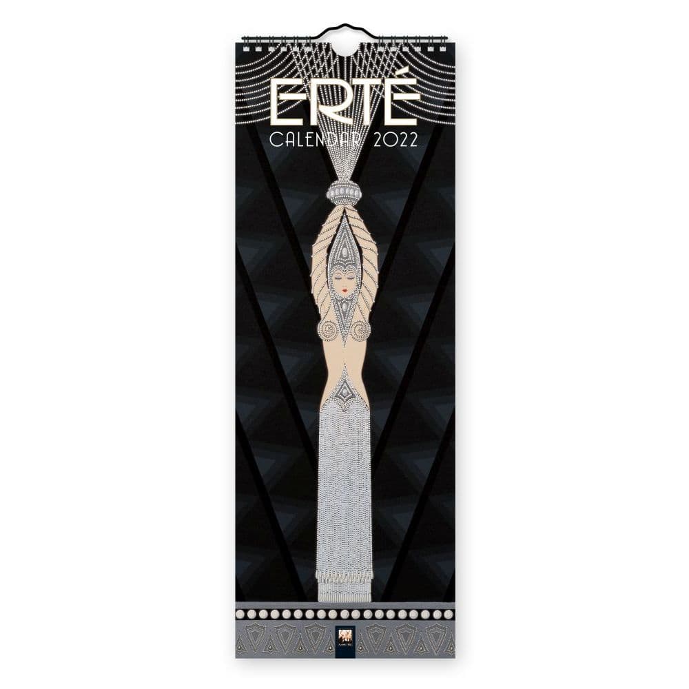 Erte 2022 Slim Wall Calendar