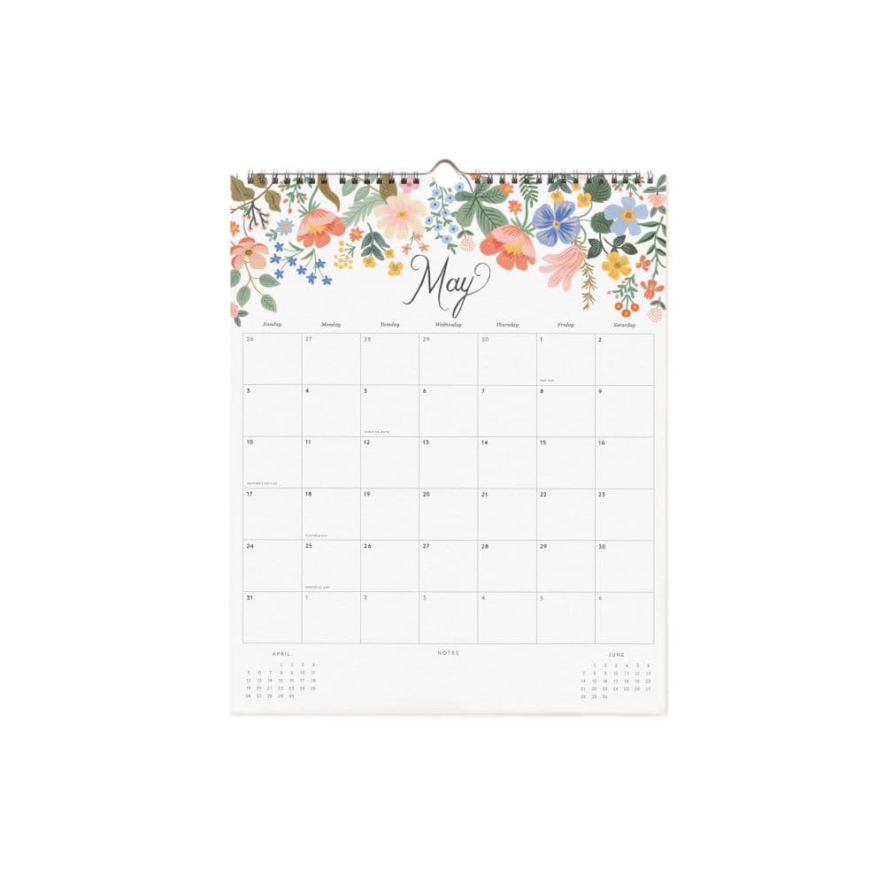 Dahlia 2026 Wall Calendar Fifth Alternate Image