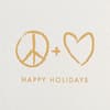 image Peace And Love Christmas Card  Fourth Alternate Image width=&quot;1000&quot; height=&quot;1000&quot;