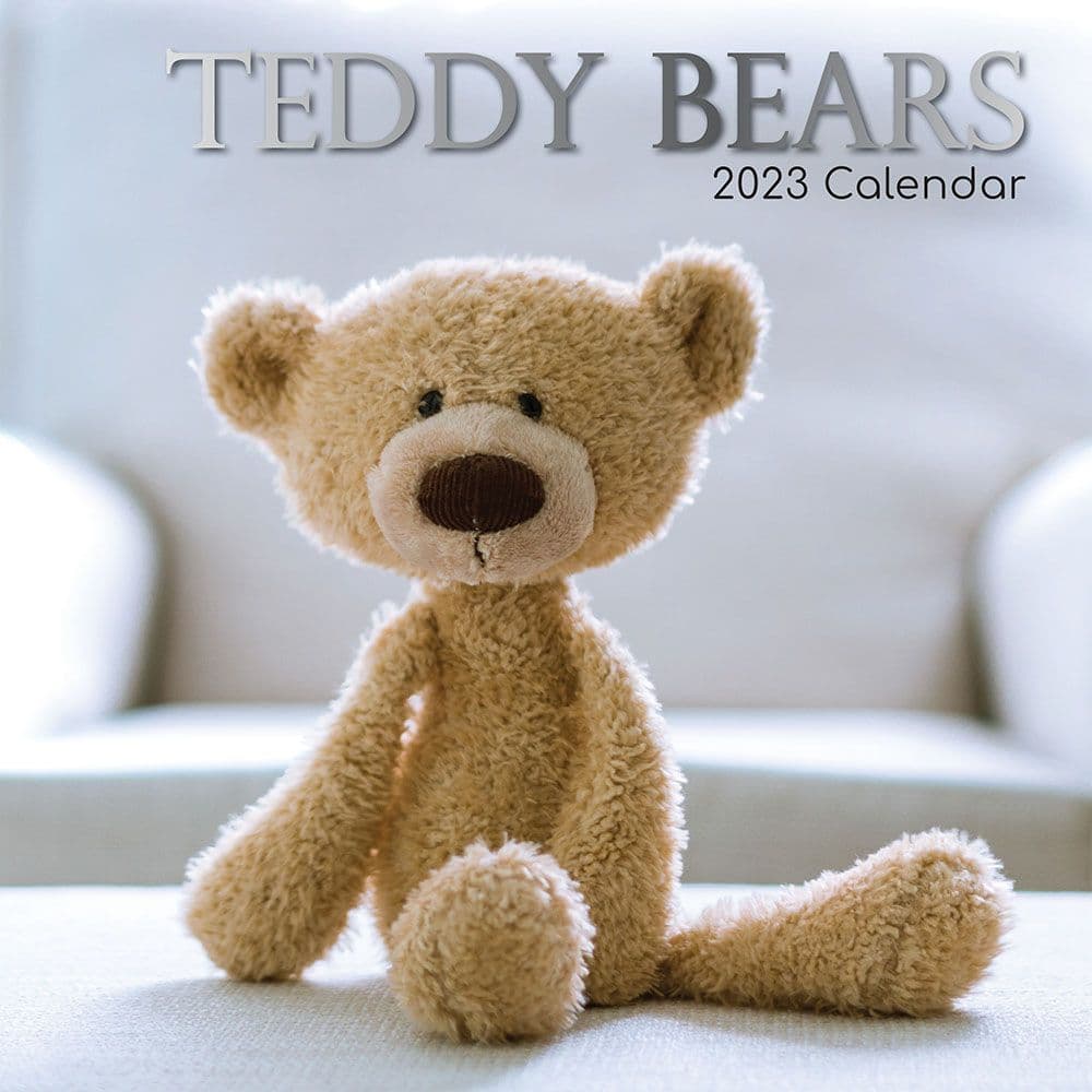 The Gifted Stationery Co Ltd Teddy Bears 2023 Wall Calendar