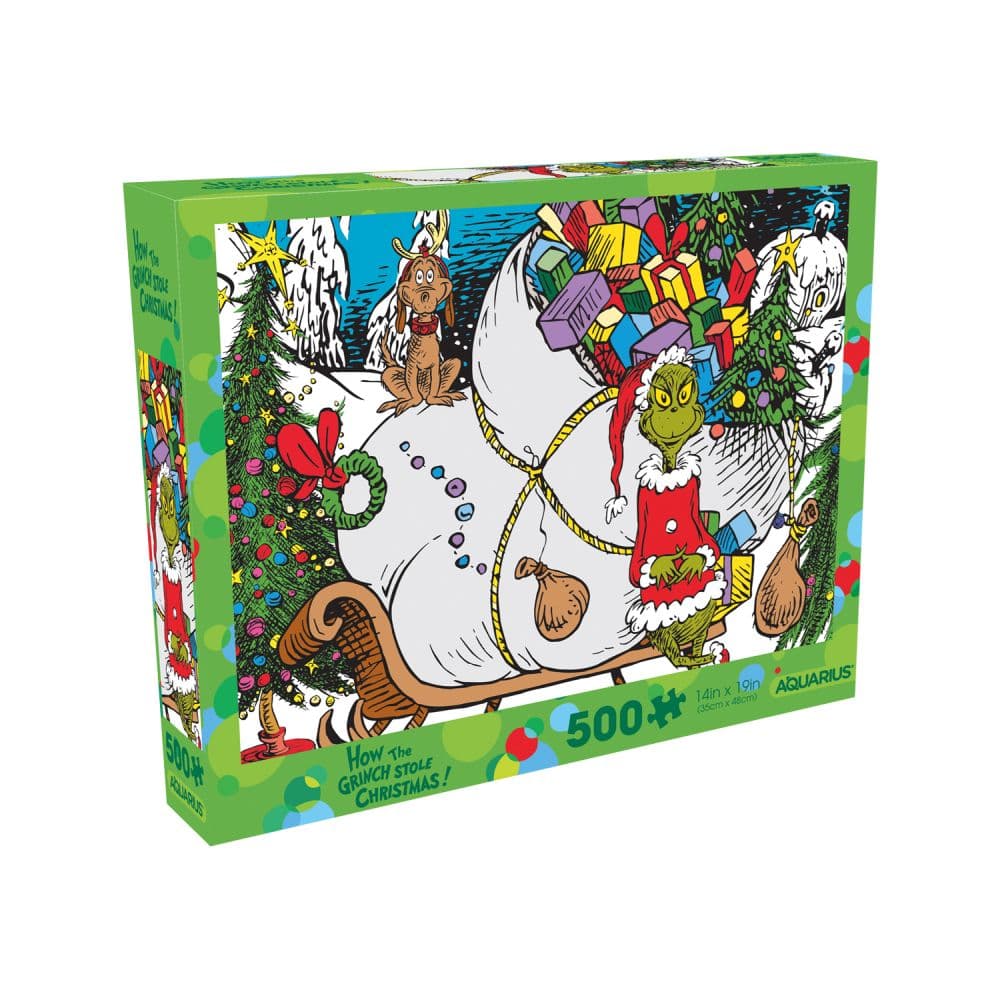 Grinch Stole Christmas 500 Piece Puzzle Second Alternate Image