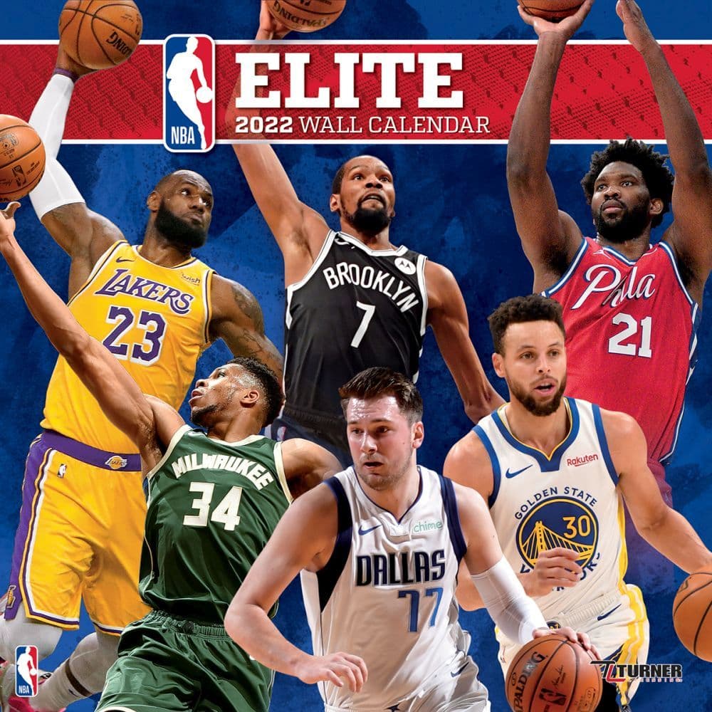 NBA Elite 2022 Wall Calendar - Calendars.com