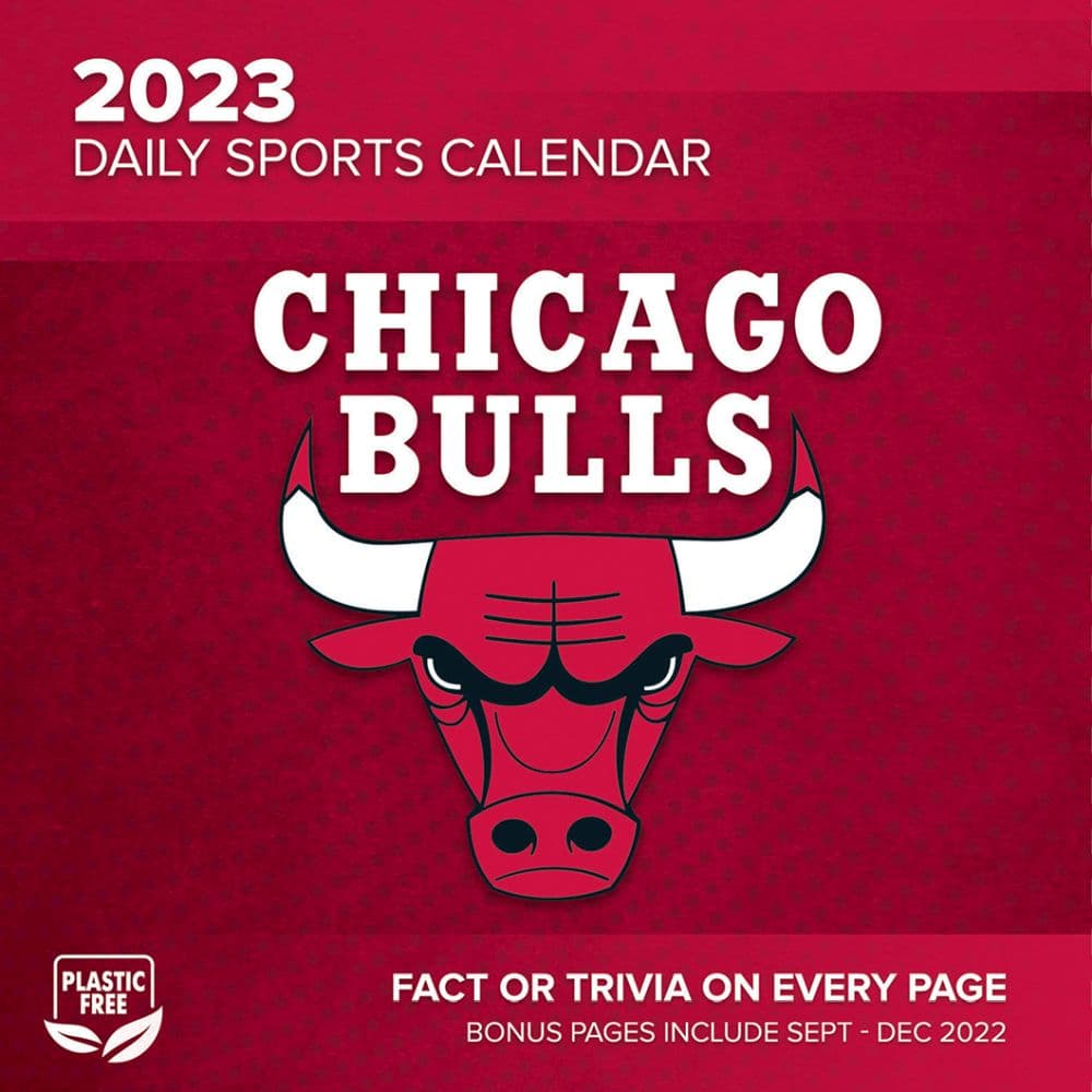 Chicago Bulls 2023 Desk Calendar - Calendars.com