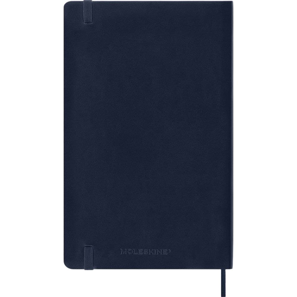 Moleskine Sapphire Blue 2027 Large Soft Cover Weekly Planner Sixth Alternate Image