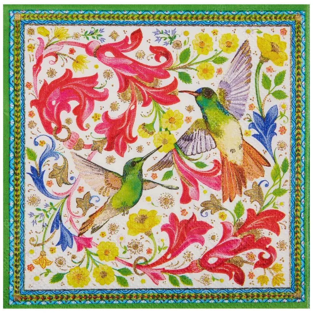 Beautiful Birds Cocktail Napkins Main