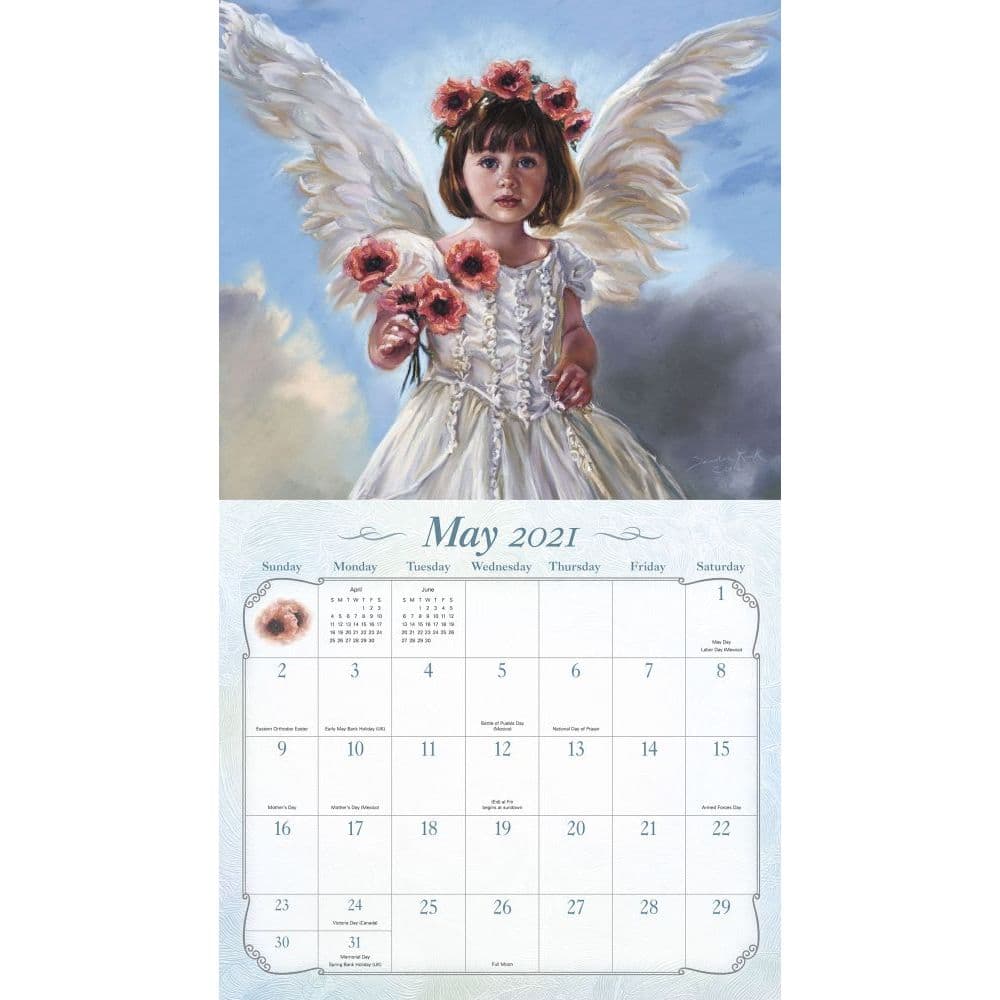 Kuck Little Angels Wall Calendar