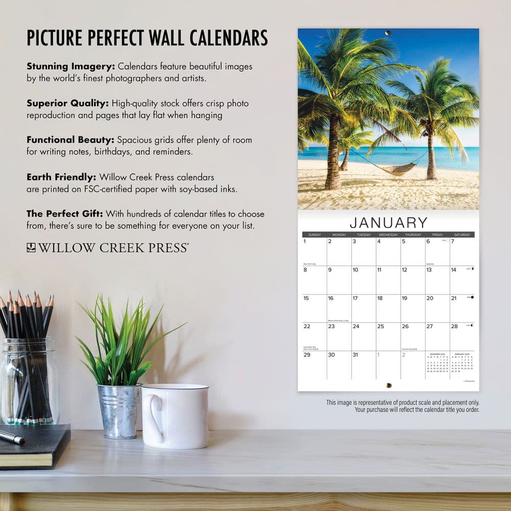 Holidays for Days 2023 Wall Calendar - Calendars.com