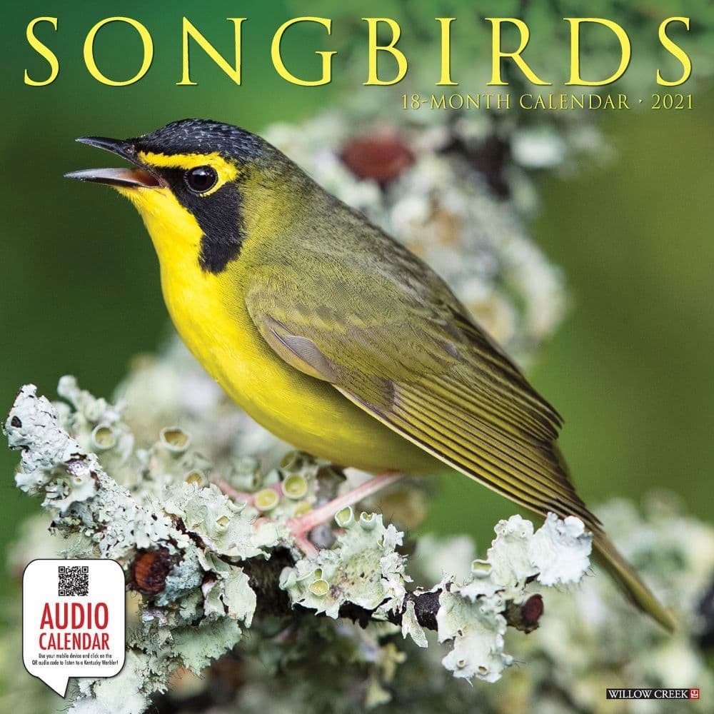 Songbirds Wall Calendar