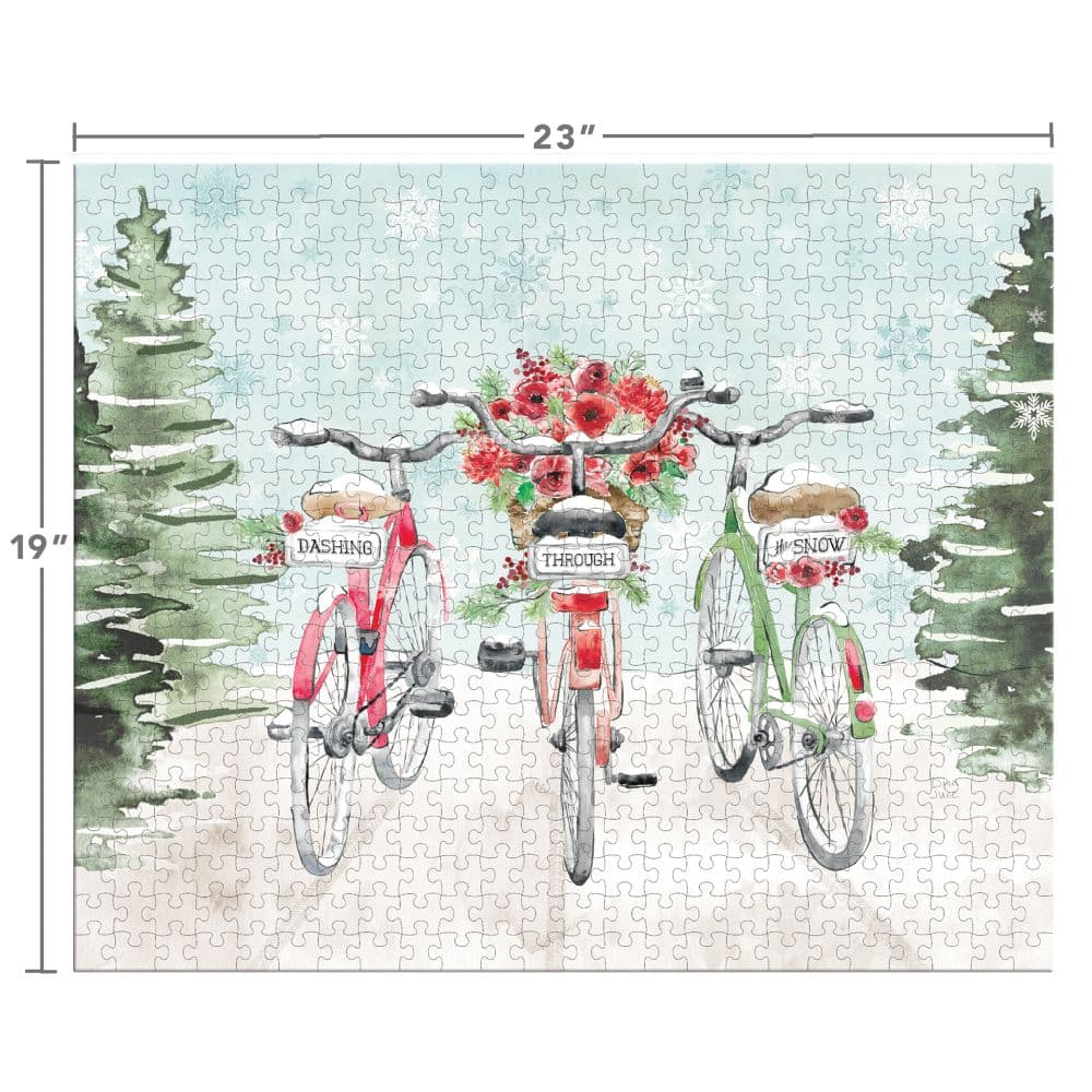 Dashing Through The Snow Christmas Countdown Puzzle Alt7