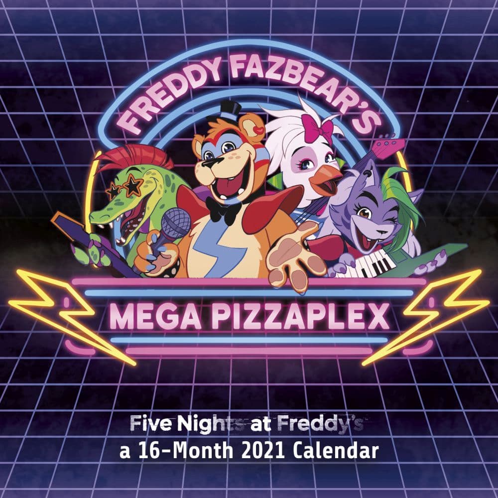 Five Nights At Freddys Wall Calendar - Calendars.com