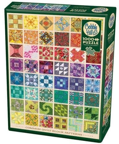 Common Quilt Blocks 1000pc Puzzle