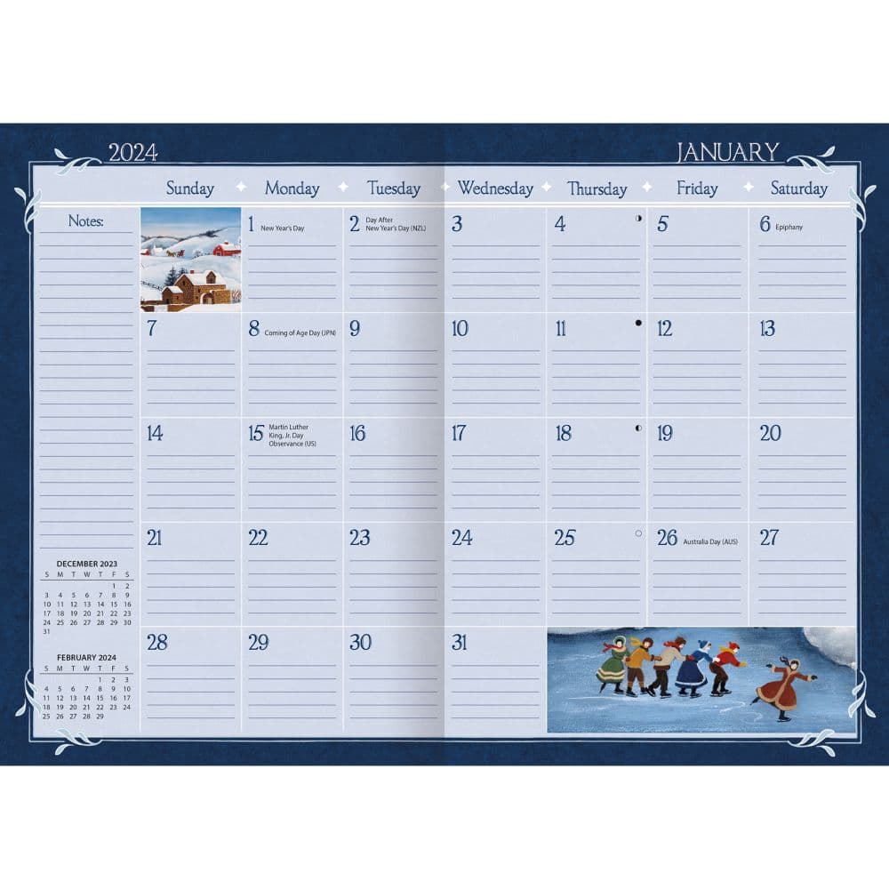 Lang Folk Art 2024 Planner