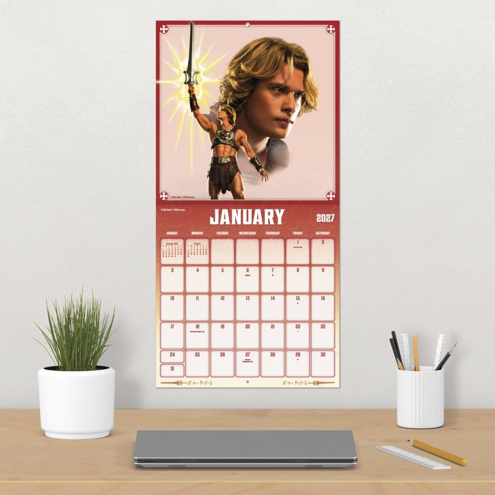 Masters of the Universe Movie 2027 Wall Calendar Fourth Alternate Image