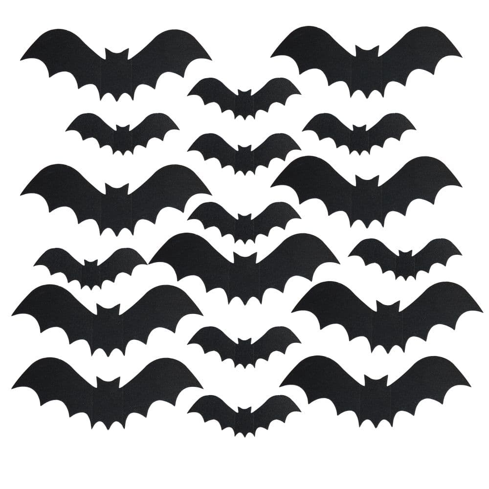 Halloween Bat Balloon Garland Third alternate image