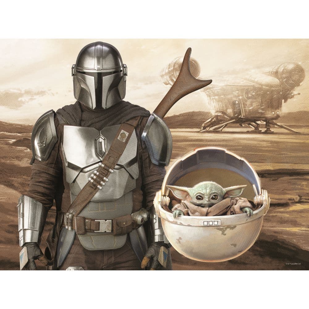 Star Wars Mandalorian 500 Piece Puzzle First Alternate Image
