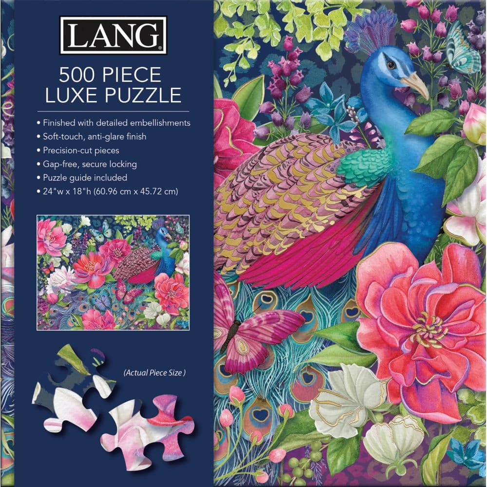 Vibrant Plumes 500 Piece Puzzle Alt1