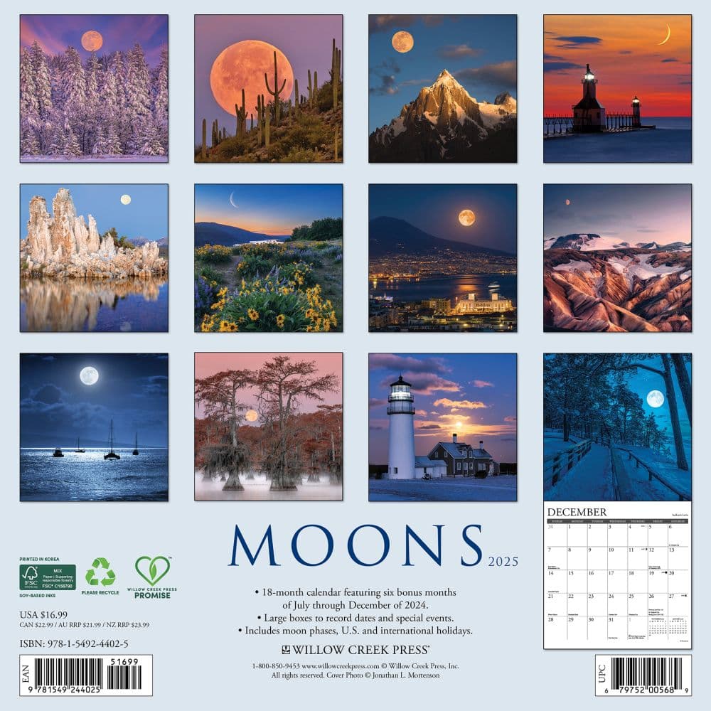 Moons 2025 Wall Calendar First Alternate Image width=&quot;1000&quot; height=&quot;1000&quot;