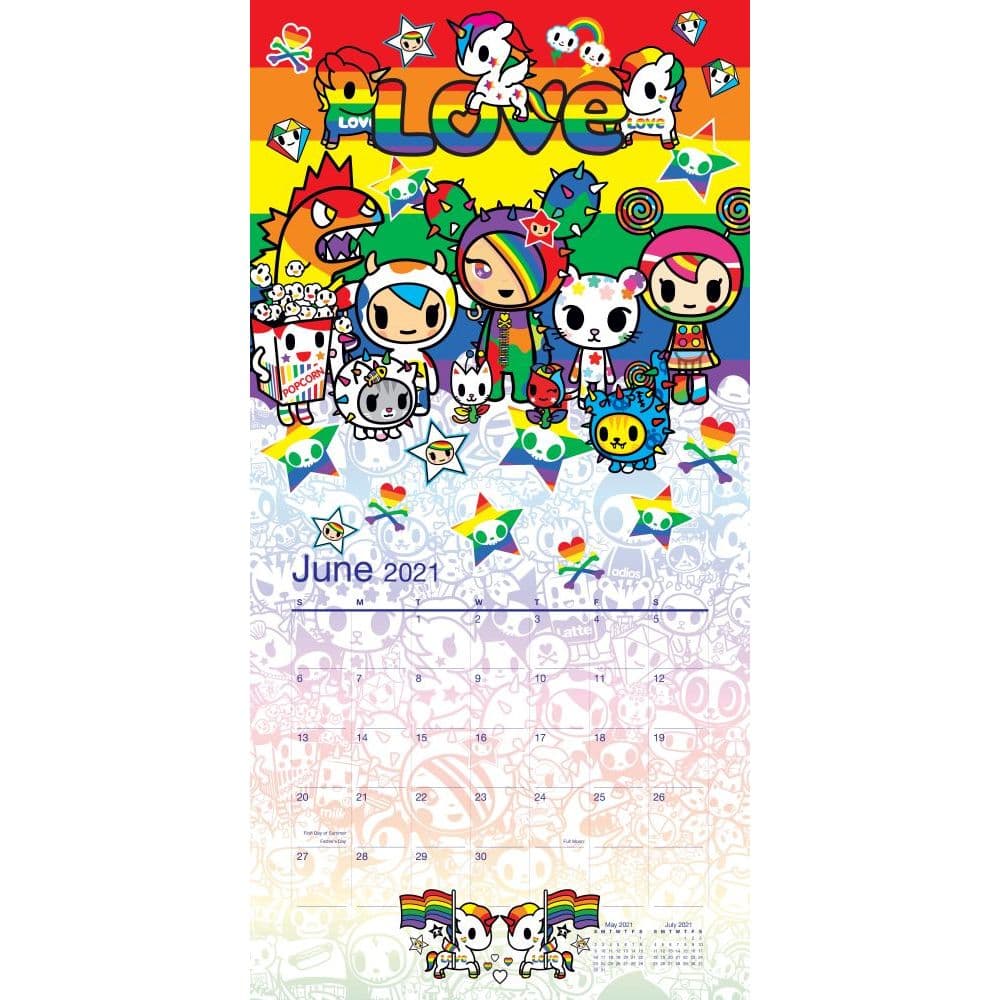 TokiDoki Wall Calendar