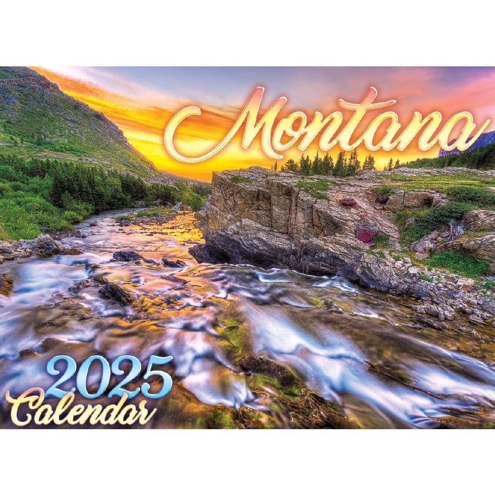 Montana 2025 Wall Calendar Main Product Image