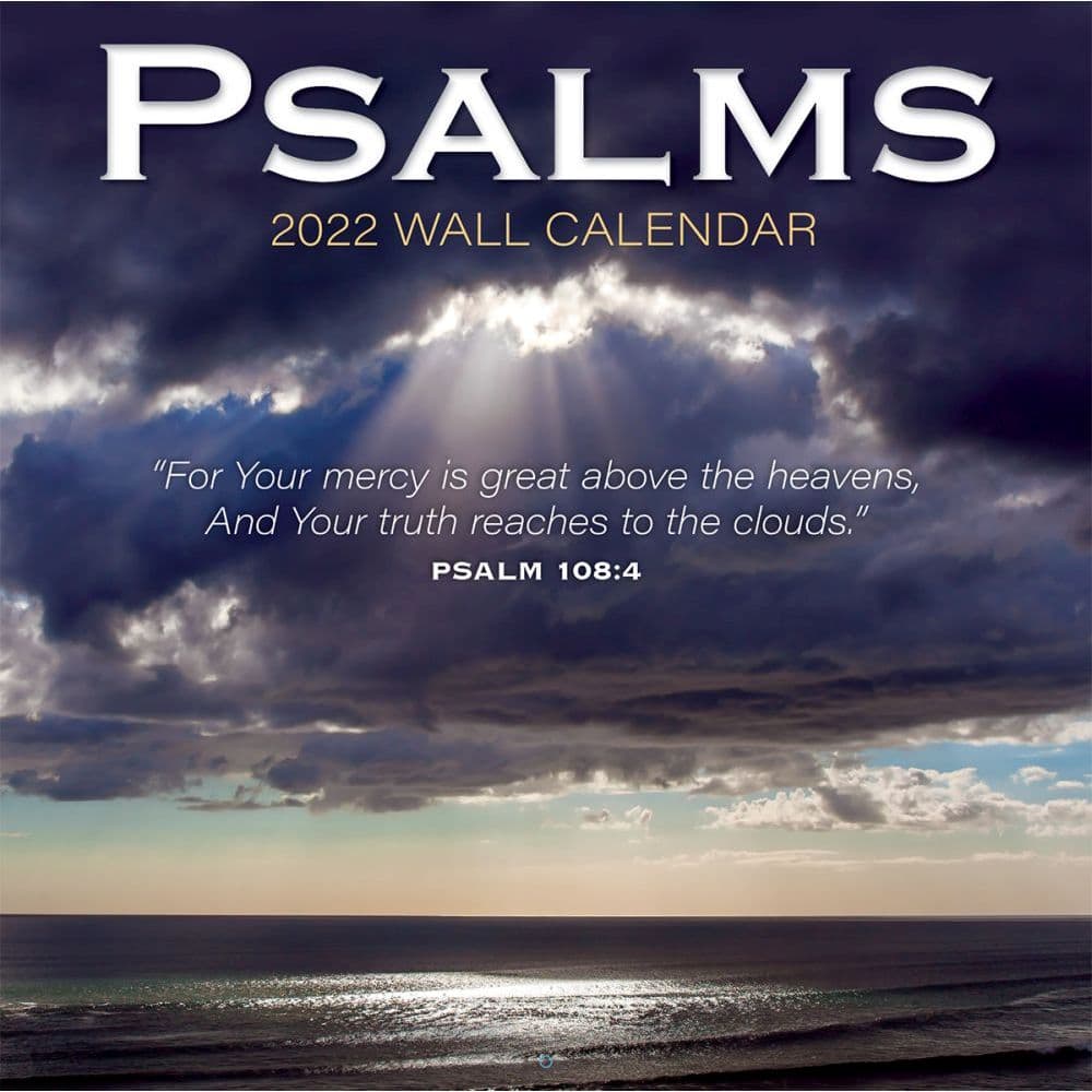 Psalms 2022 Wall Calendar - Calendars.com