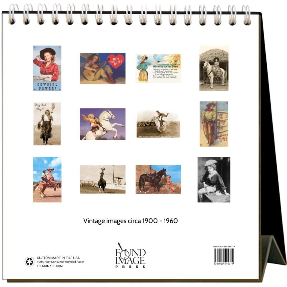 Cowgirls 2026 Easel Desk Calendar First alternate image
