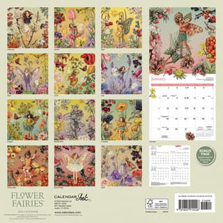 Flower Fairies 2024 Wall Calendar - Calendars.com