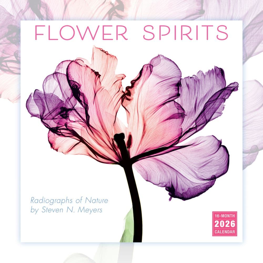 Flower Spirits 2026 Wall Calendar_Main Image