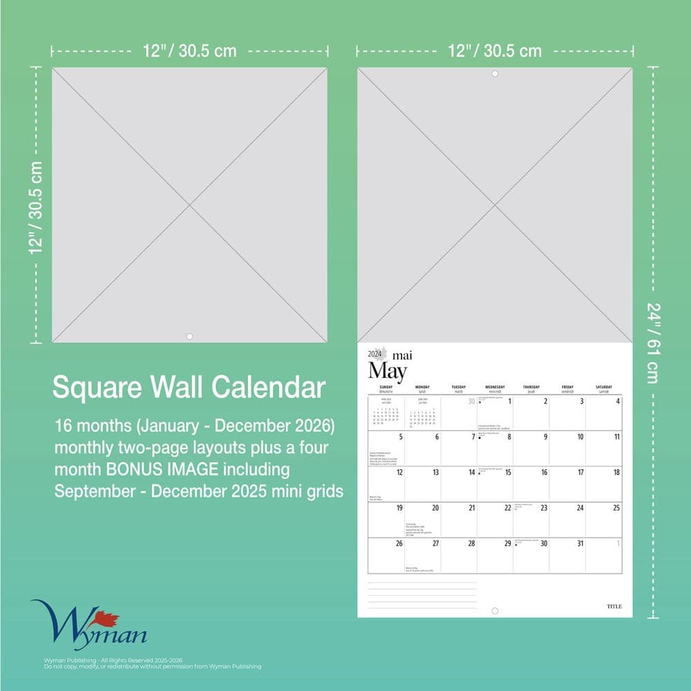 Ontario Northern 2026 Wall Calendar Sixth Alternate Image