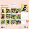 image Miniature Schnauzers 2026 Mini Wall Calendar First Alternate Image