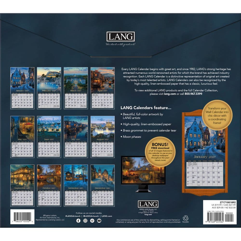 Around the World Special Edition 2027 Wall Calendar First Alternate Image