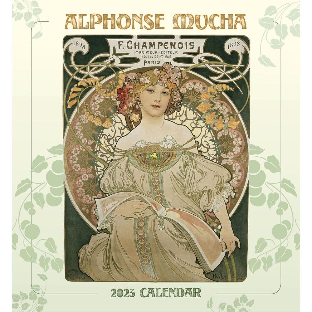 Art Nouveau 2023 Wall Calendar