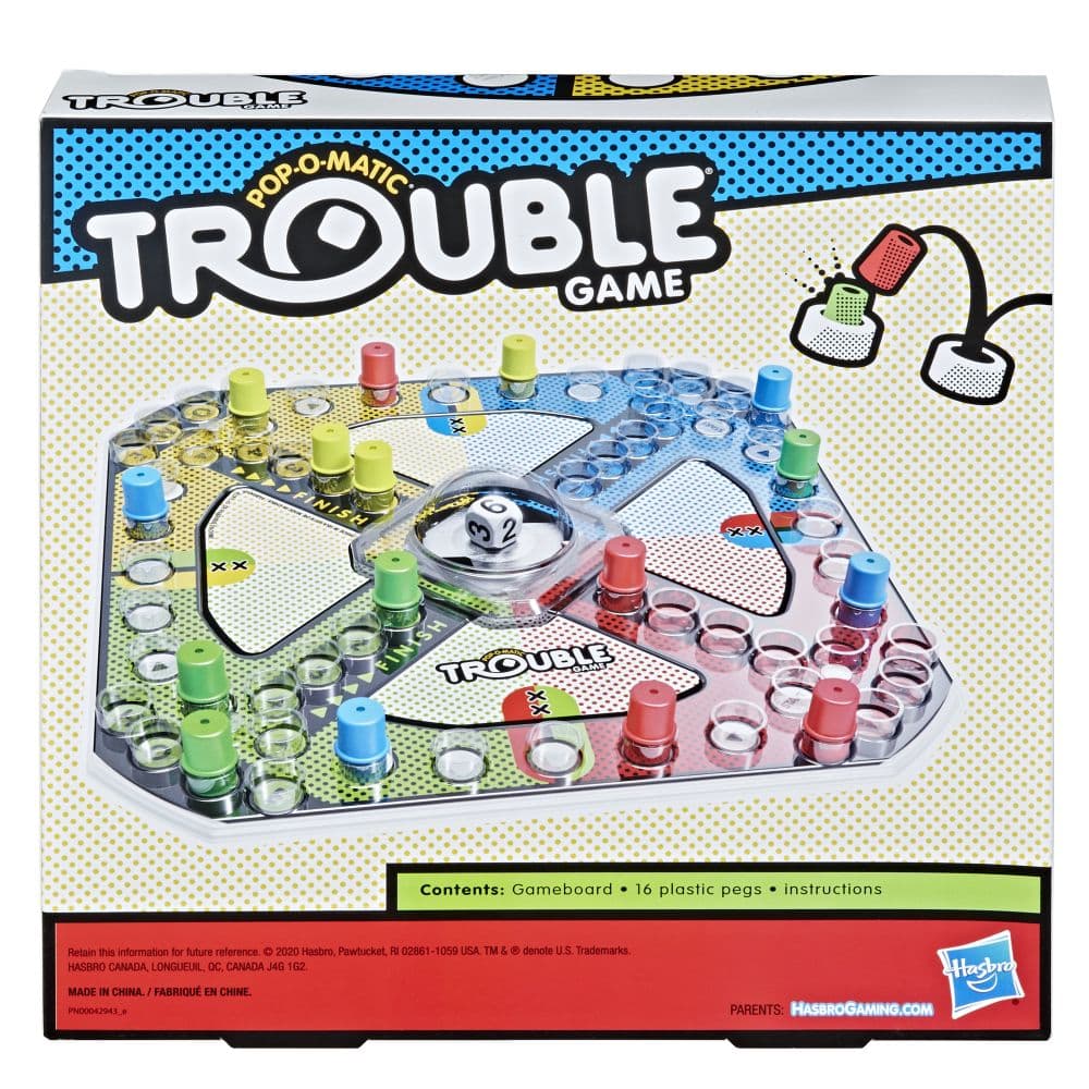 Trouble Board Game Third Alternate Image