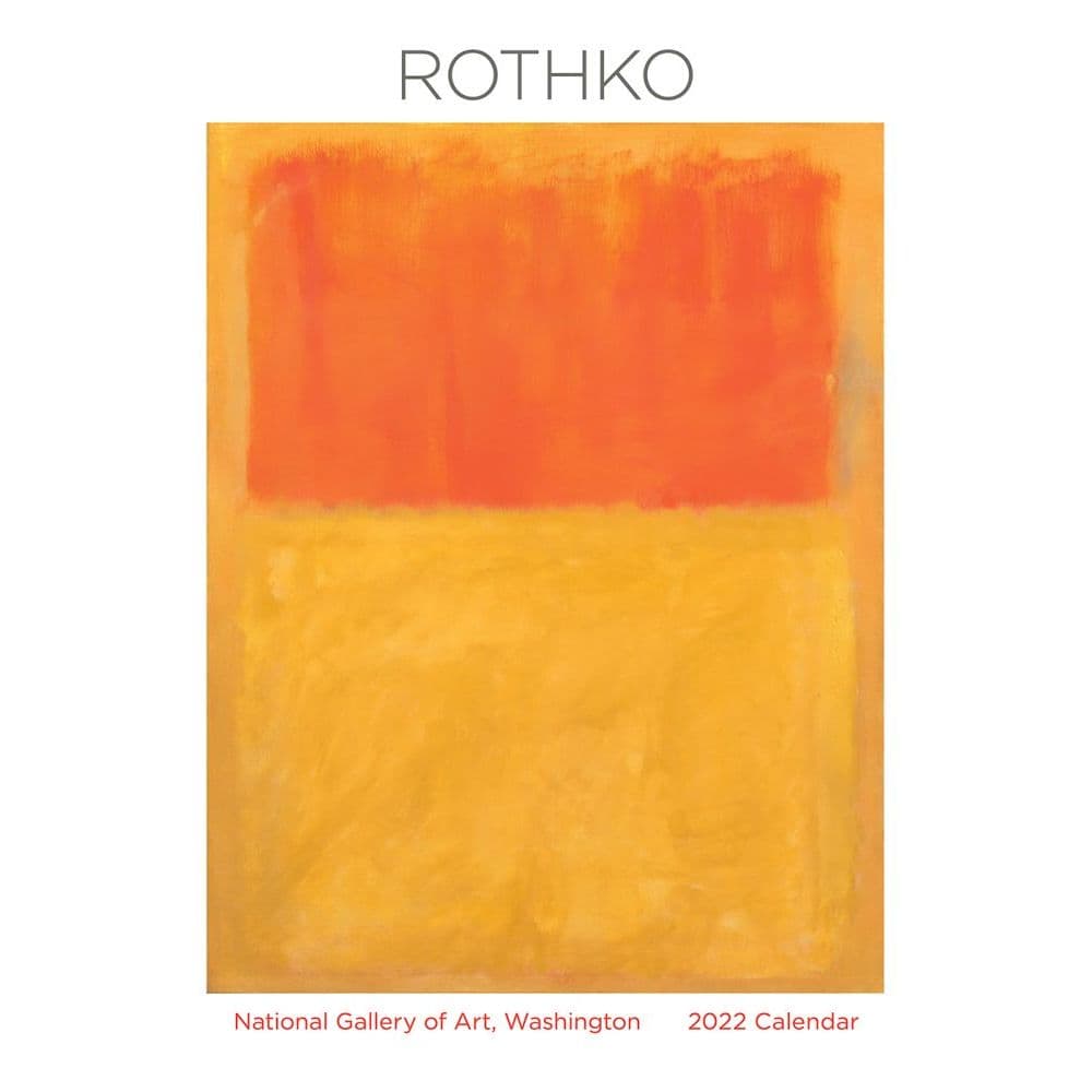 Rothko 2022 Wall Calendar