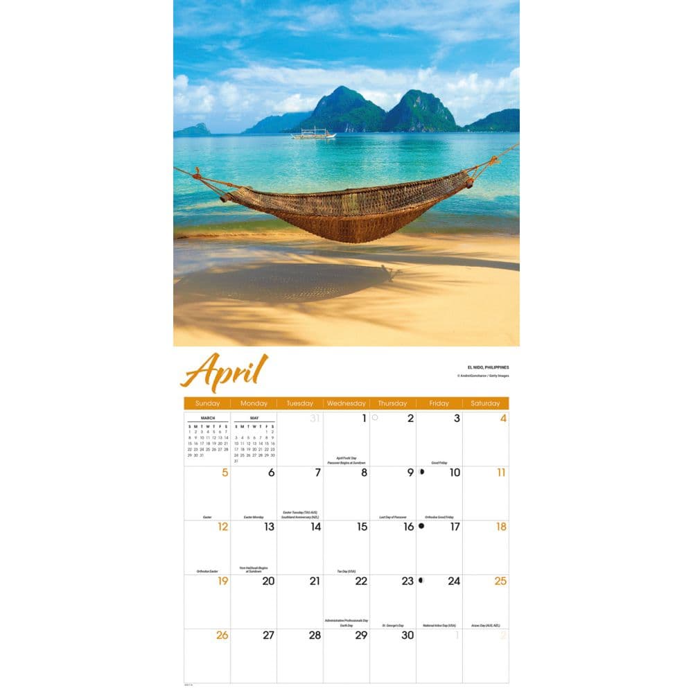Tropical Islands 2026 Wall Calendar Third Alternate Image