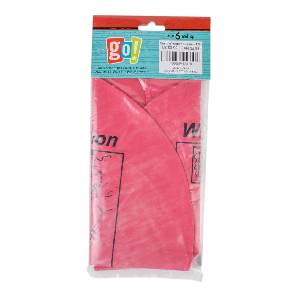 Giant Whoopee Cushion 12in Eighth Alternate Image