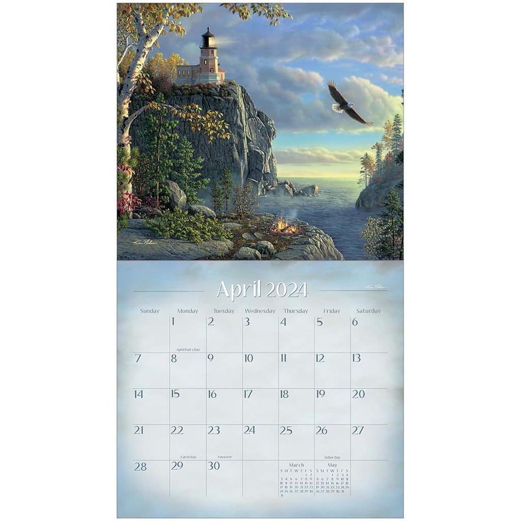 Peace and Tranquility 2024 Wall Calendar