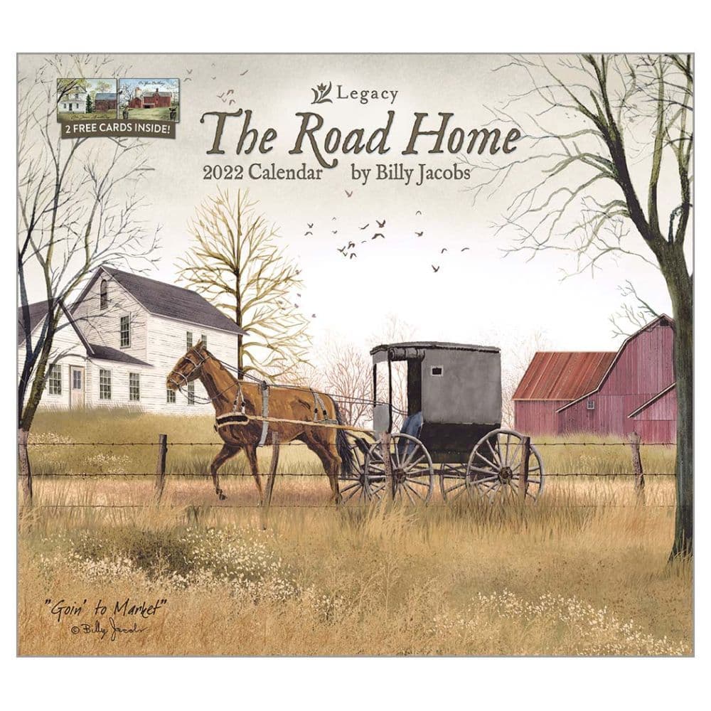 Road Home Jacobs 2022 Wall Calendar