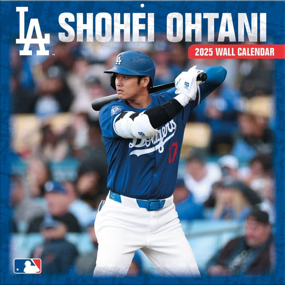 MLB Shohei Ohtani 2025 Wall Calendar Main Image