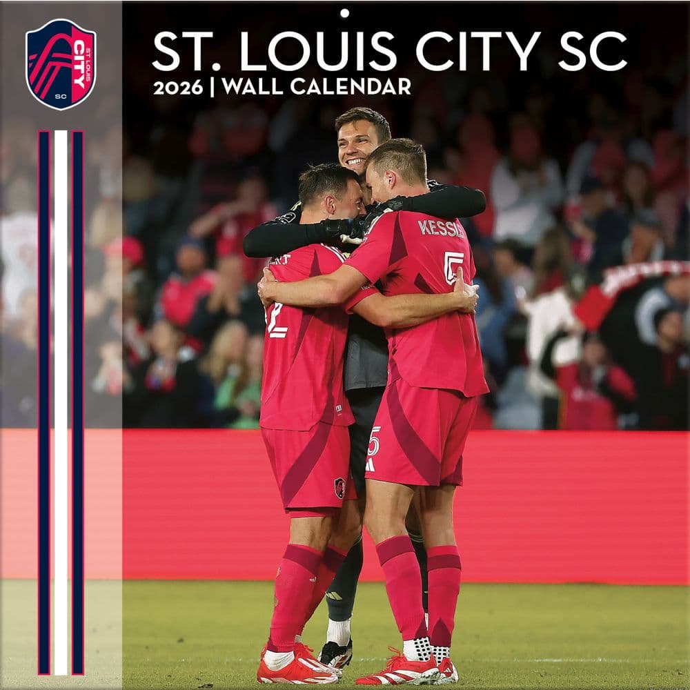 MLS St. Louis City SC 2026 Wall Calendar Main Product Image