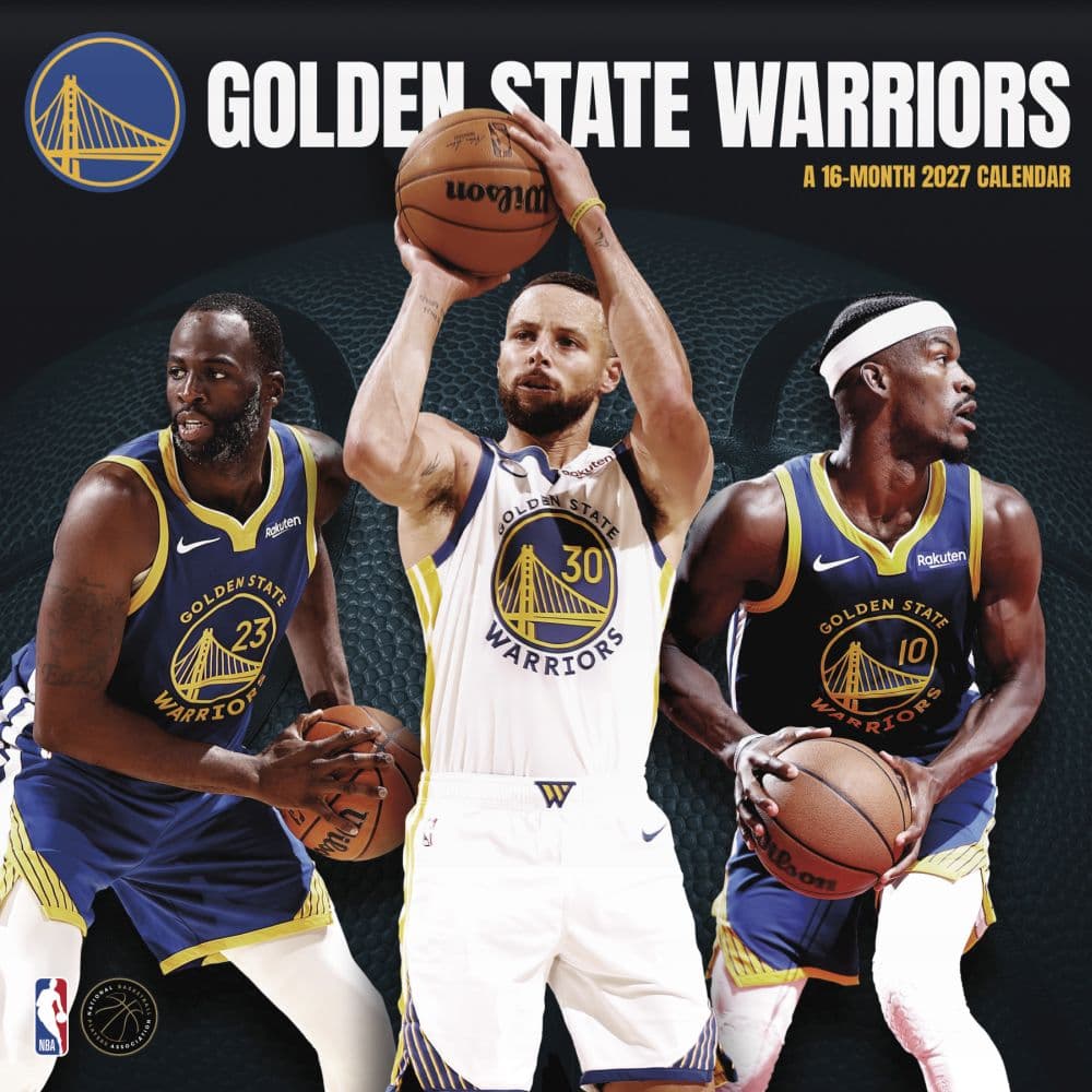 Golden State Warriors 2027 Wall Calendar