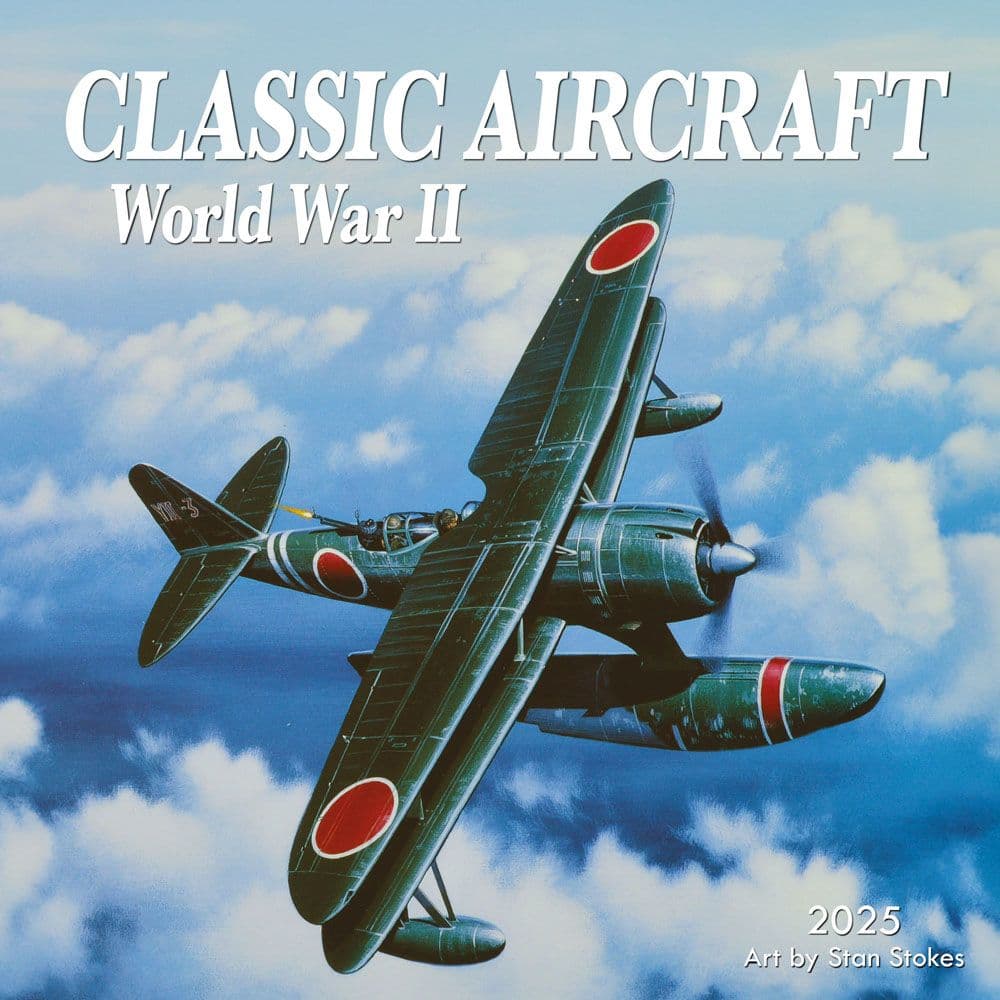 Aircraft Classic 2025 Wall Calendar