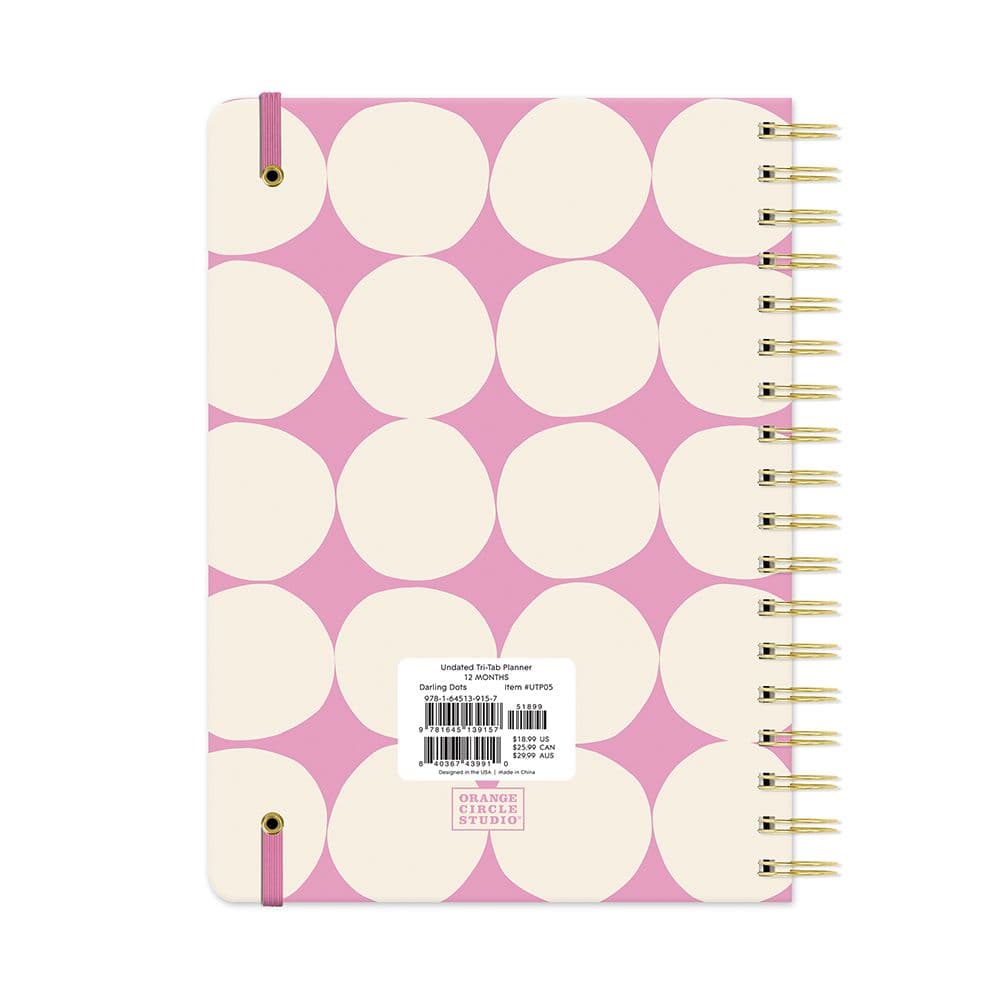Darling Dots Undated Planner First Alternate Image