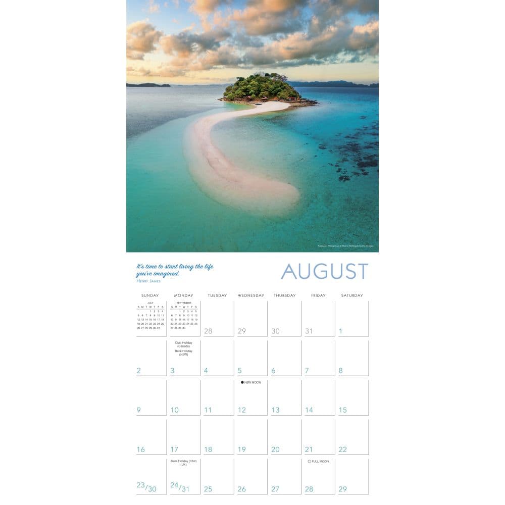 Islands in the Sun 2026 Wall Calendar Third Alternate Image