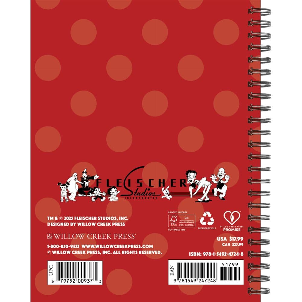 Betty Boop 2025 Engagement Planner Alt1