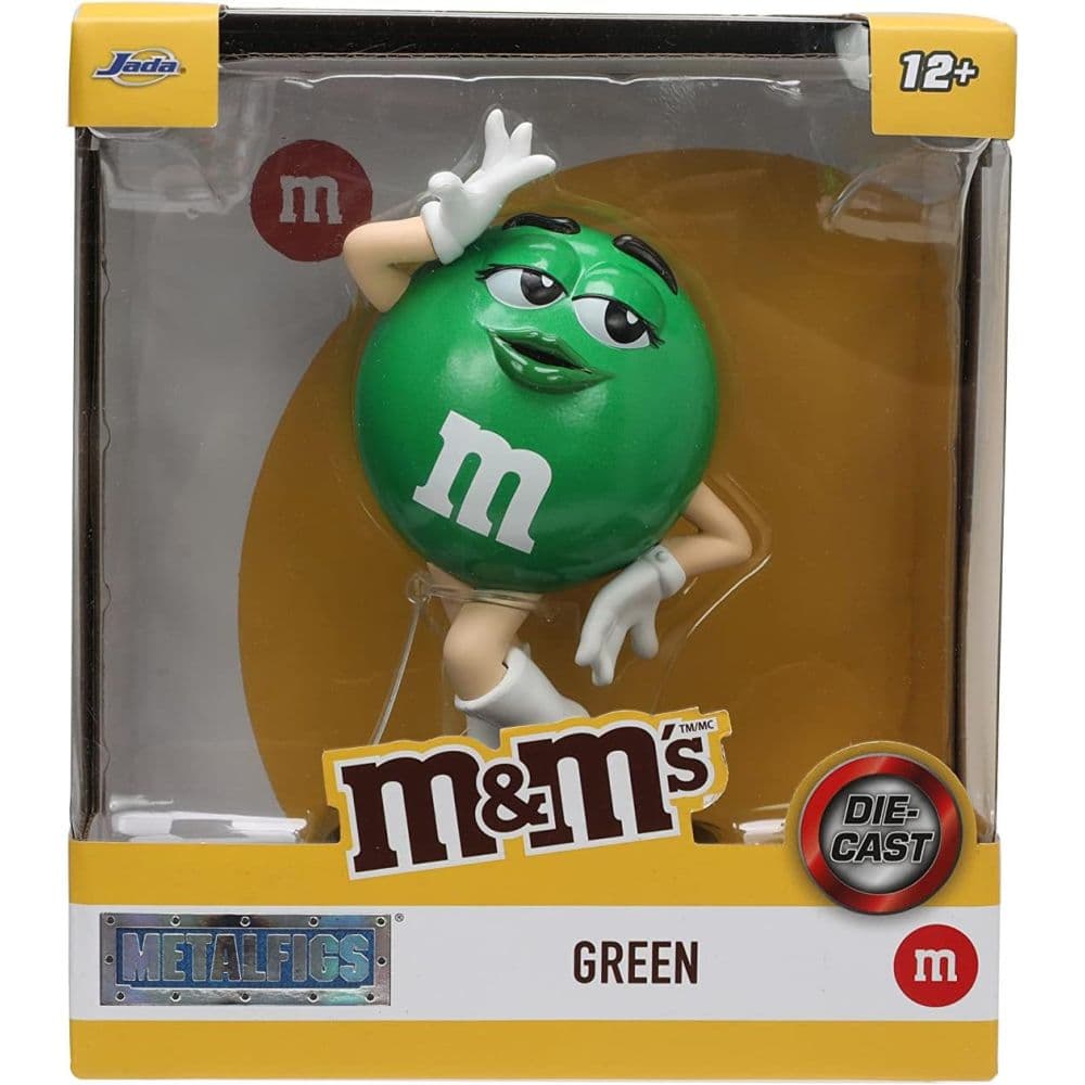 Green M&amp;M Figure Fourth Alternate Image