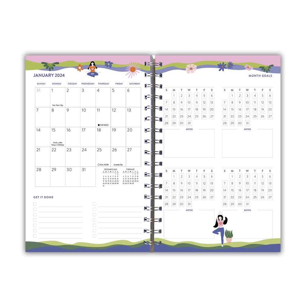 Goal Getter - Stay Balanced 2024 Planner Third Alternate Image width=&quot;1000&quot; height=&quot;1000&quot;