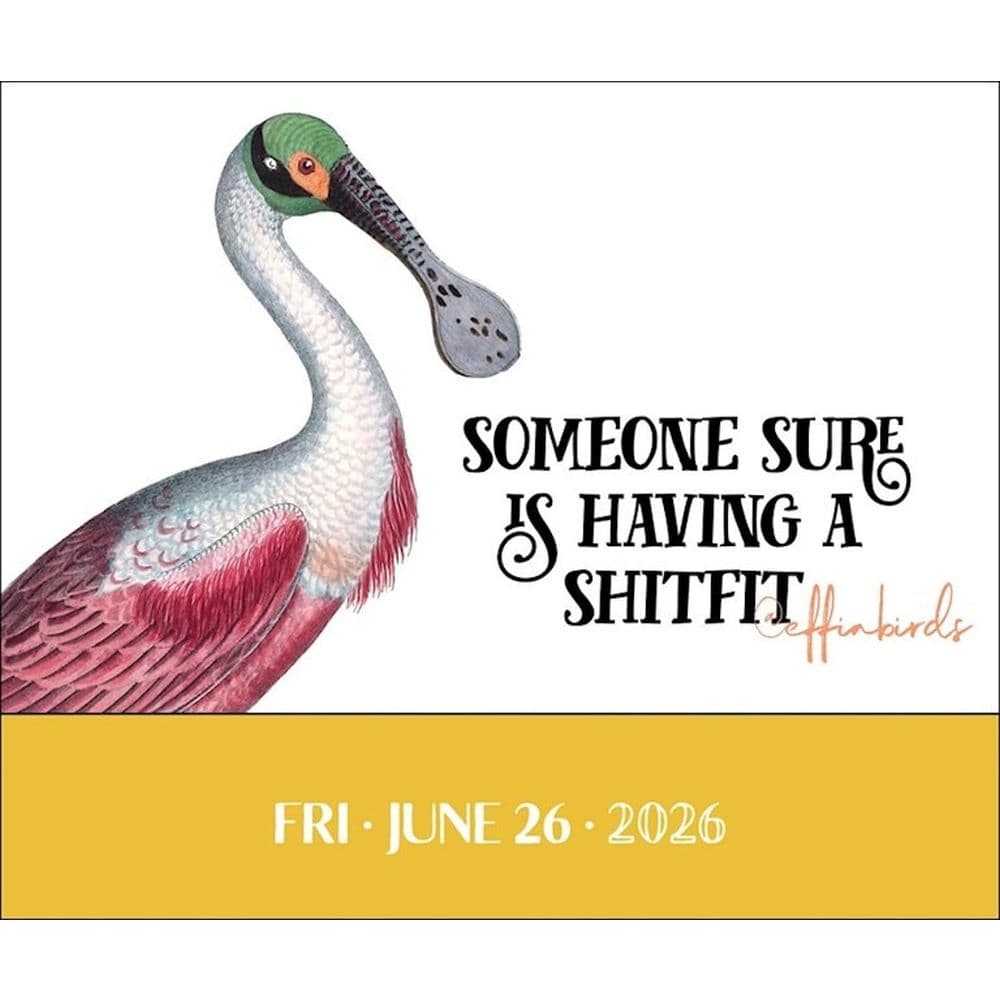 Effin Birds 2026 Desk Calendar Second Alternate Image