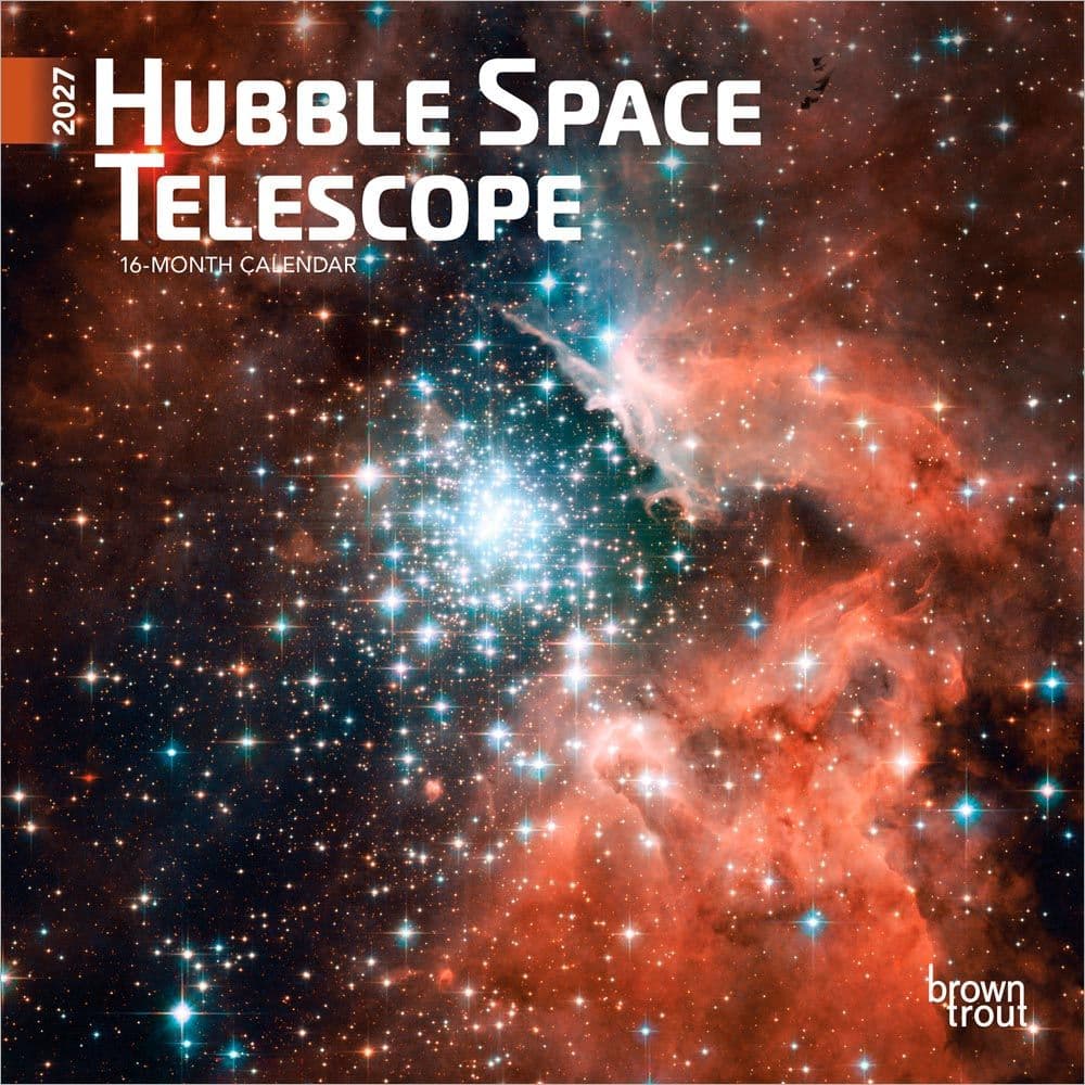 Hubble Space Telescope 2027 Mini Wall Calendar Main Product Image