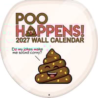 image Poo Happens 2027 Wall Calendar Main Product Image